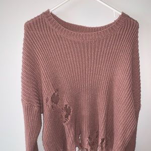 Distressed Sweater